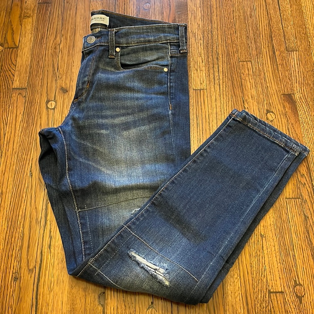 Banana Republic Skinny Ankle Jeans- 27